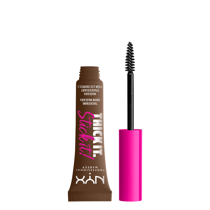 NYX Professional Makeup Thick It. Stick It! Brow Gel 06 Brunette, getinte wenkbrauwgel