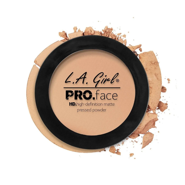 LA Girl Pressed Powder GPP606 Buff, HD poeder voor een matte finish