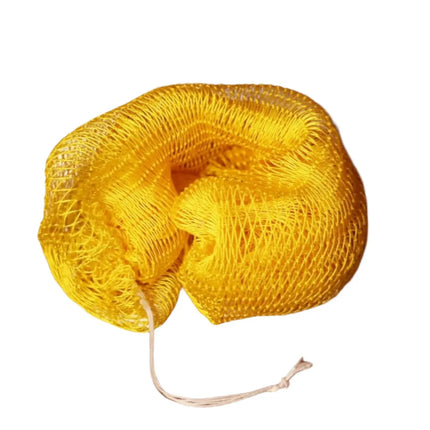 African Fabs African Net Sponge Sapo Honey Yellow