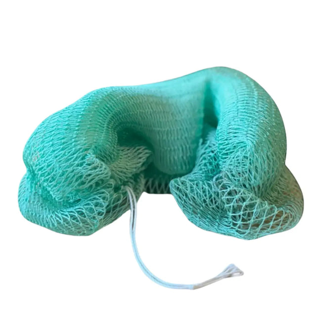 African Fabs African Net Sponge Sapo Turquoise