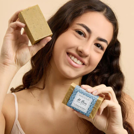 Al Bara Aleppo Scrub Zeep Pure Olijfolie Met Zwart Zaad