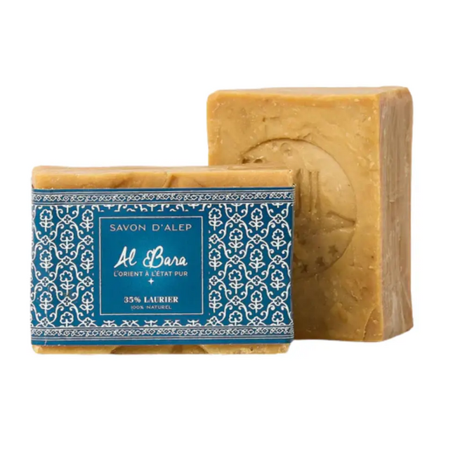 Al Bara Aleppo Zeep Olijf + 35% Laurierbesolie 200 gr.
