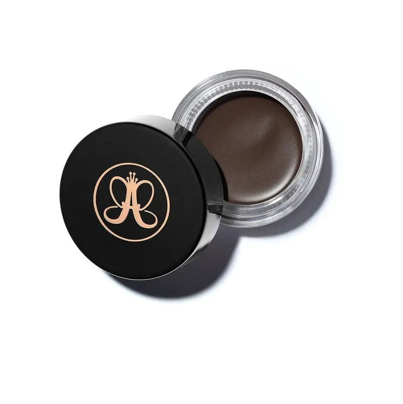 Anastasia Beverly Hills Dipbrow Pomade Dark Brown, intens gepigmenteerde wenkbrauwpomade