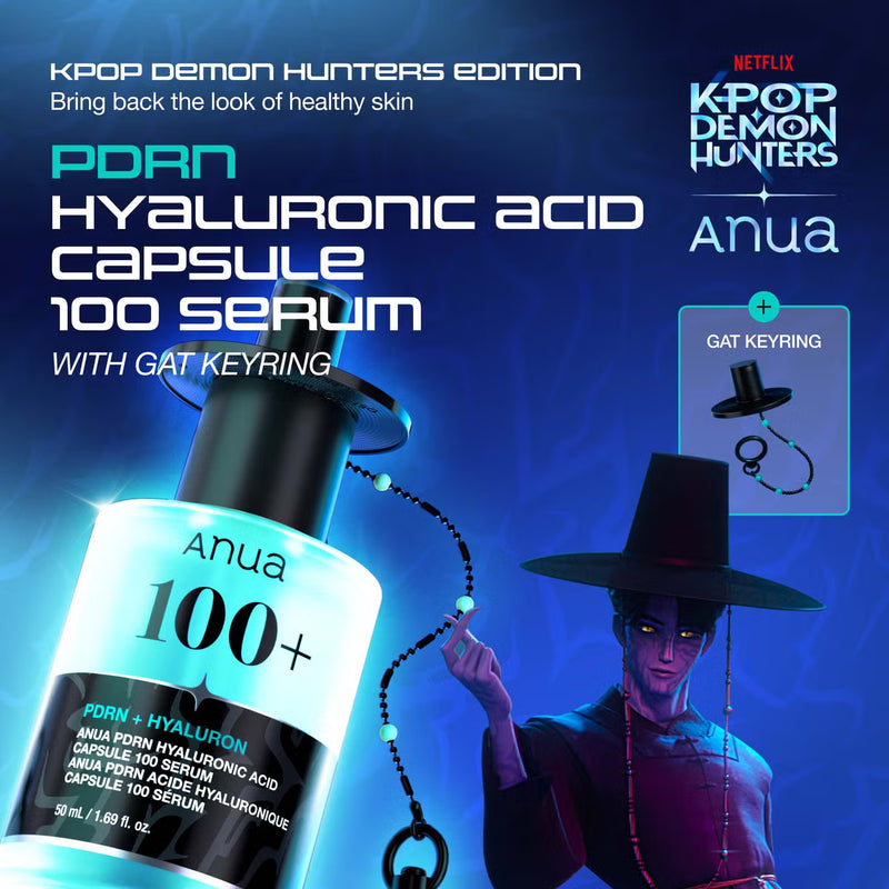 Anua K-Pop Demon Hunters PDRN Hyaluronic Acid Capsule 100 Serum 50 ml.