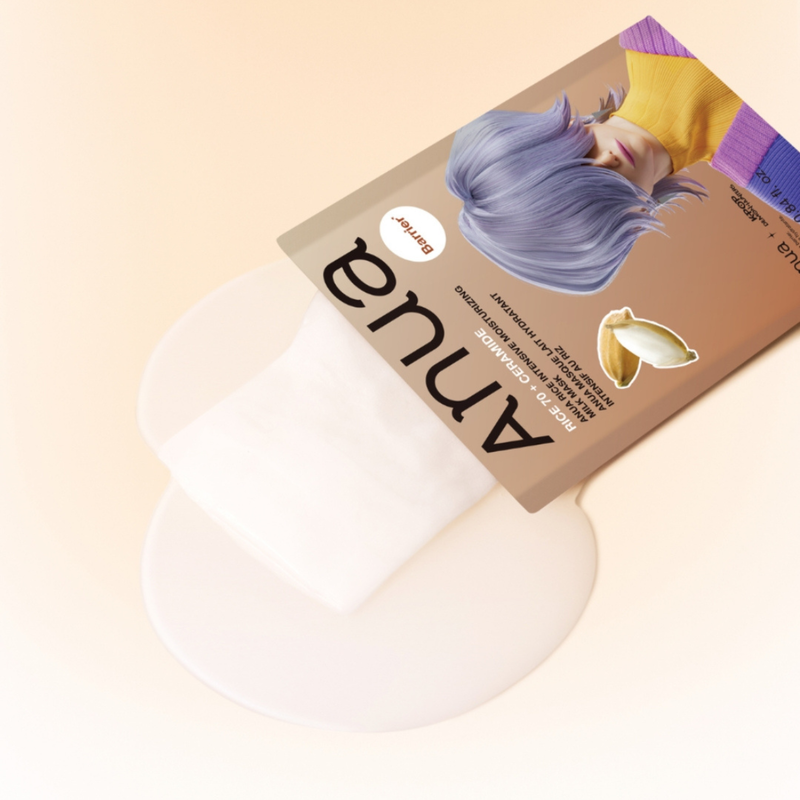 Anua K-Pop Demon Hunters Rice 70 Intensive Moisturizing Milk Mask Mystery Saja