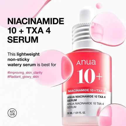 Anua Niacinamide 10% + TXA 4% Serum 10 ml.
