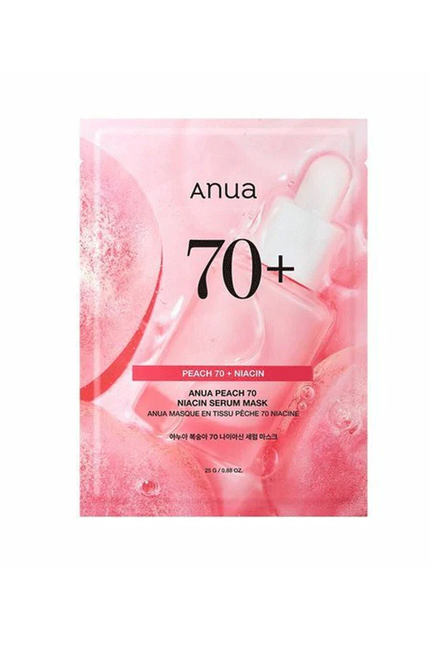 Anua Peach 70% Niacin Serum Mask