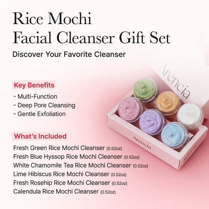 Arencia 6pcs Fresh Cleanser Discovery Kit