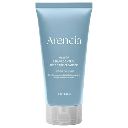 Arencia Hyssop Sebum Control Rice Cake Cleanser