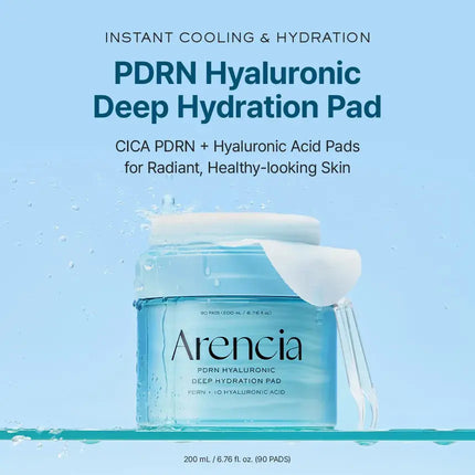 Arencia Pdrn + Hyaluronic Deep Hydration Pads