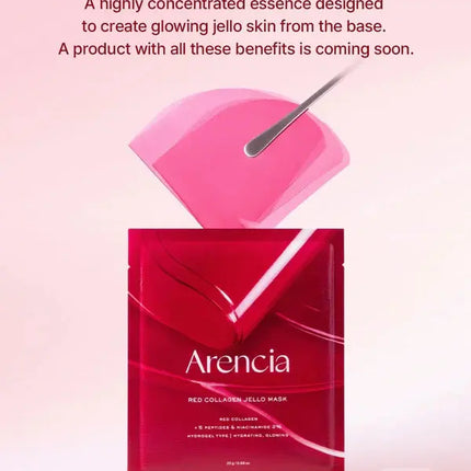 Arencia Red Collagen Jello Mask