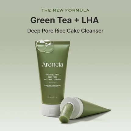 Arencia Rice + LHA Pore Control Rice Cake Cleanser