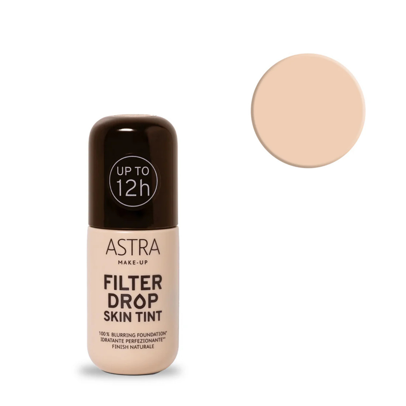 Astra Make Up Filterdrop Skin Tint Fair, lichtgewicht foundation met stralende finish