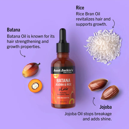 Aunt Jackie's Elixir Batana Oil