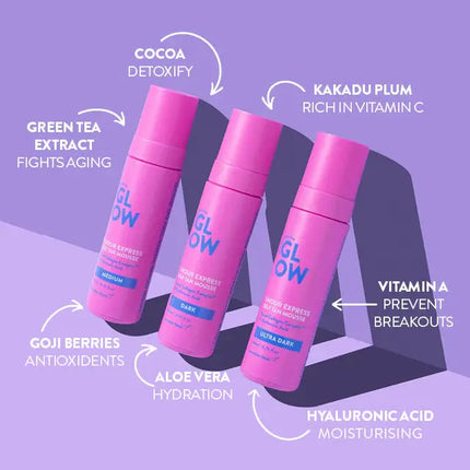 Australian Glow 1Hour Express Self Tan Mousse Medium