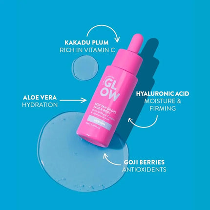 Australian Glow Self Tan Drops Dark