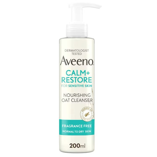 Aveeno Calm & Restore Cleanser Oat Nourishing 200 ml. 1