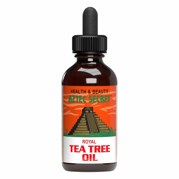 Aztec Secret Essential Oil Tea Tree 60 ml, pure tea tree olie voor huid en haar