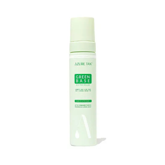 Azure Tan Self Tan Mousse Green Base Dark to Ultra Dark