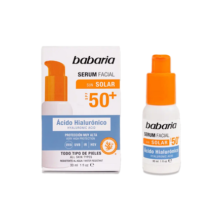 Babaria Hyaluronic Serum Sun Protector SPF 50