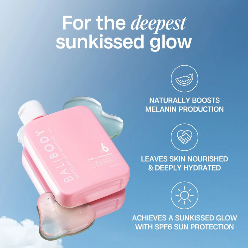 Bali Body Watermelon Tanning Oil SPF6