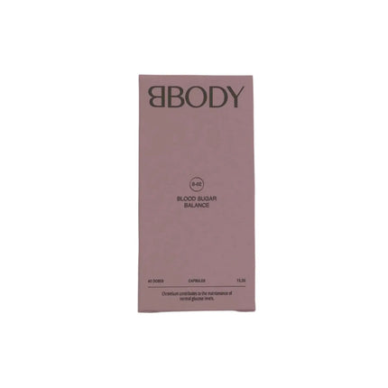 Bbody Blood Sugar Balance