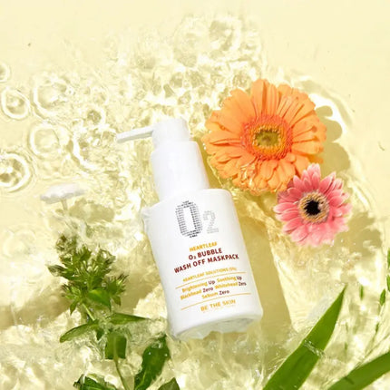 Be The Skin Heartleaf O2 Bubble Wash Off Maskpack