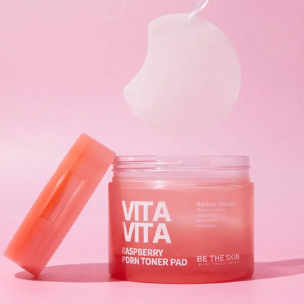 Be The Skin Vitavita Raspberry Pdrn Toner Pad