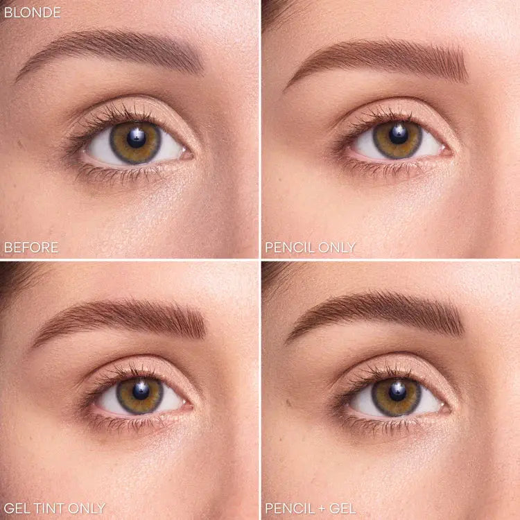 Beauty Creations Duet Gel Tint & Brow Pencil Taupe, 2-in-1 wenkbrauwpotlood en getinte gel