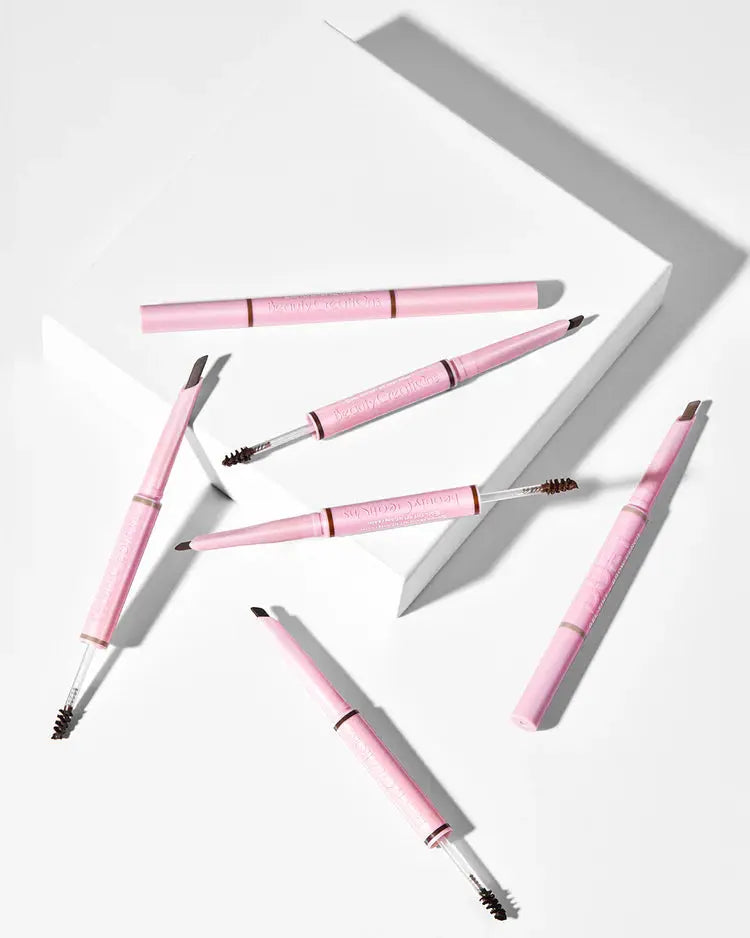 Beauty Creations Duet Gel Tint & Brow Pencil Ebony, een 2-in-1 wenkbrauwpotlood met getinte gel