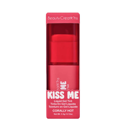 Beauty Creations Kiss Me Liquid Gel Tint Corally Hot