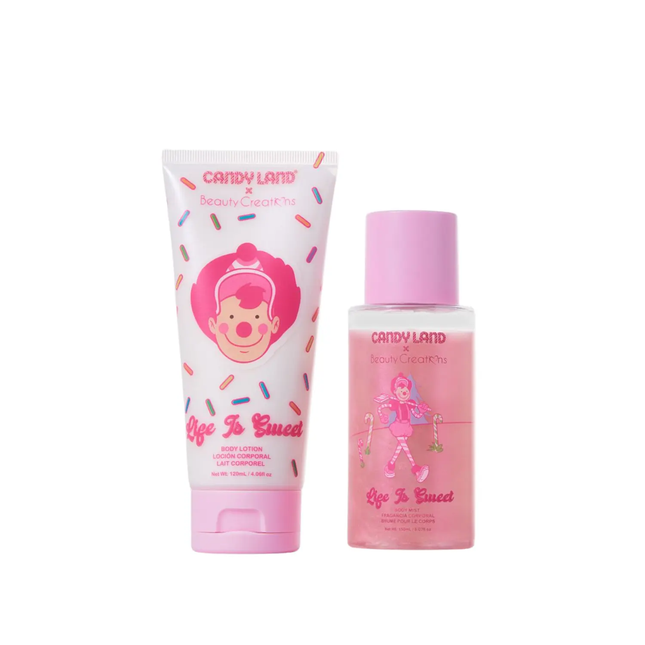 Beauty Creations Shimmer Body Lotion & Mist Set Life Is Sweet