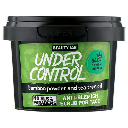Beauty Jar UNDER CONTROL Anti-Blemish Face Scrub