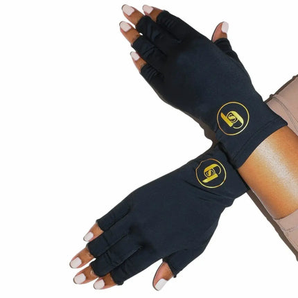 Black Girl Sun Shield UPF 50+ Gloves