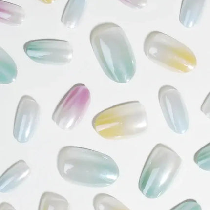 Bonmuz Press-On Nails Glazie Pop