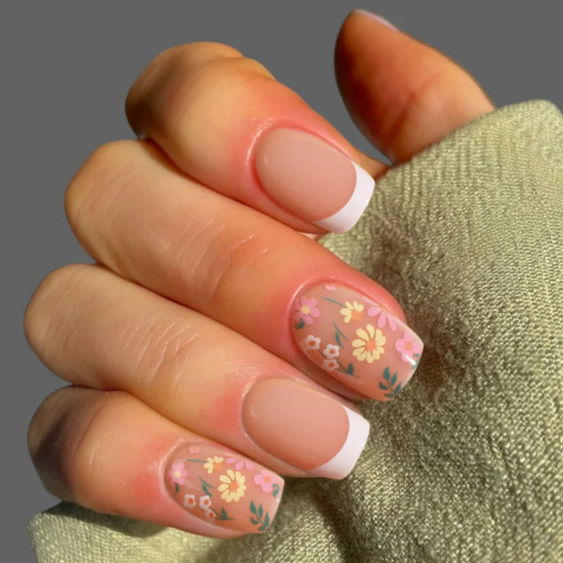 Bonmuz Press-On Nails Sunny Meadow