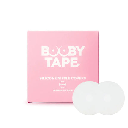 Booby Tape Silicone Nipple Covers Clear