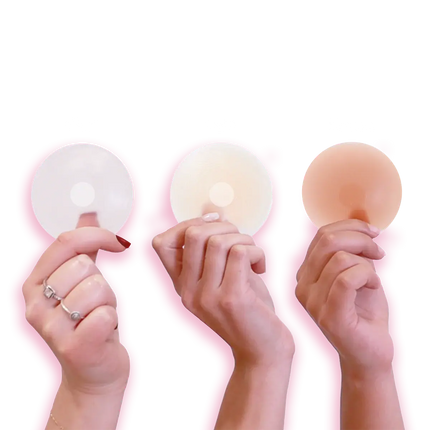 Booby Tape Silicone Nipple Covers Clear