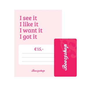Chèque cadeau 15 Euro