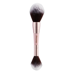 Soft Pink and Gold Powder Duo Brush
