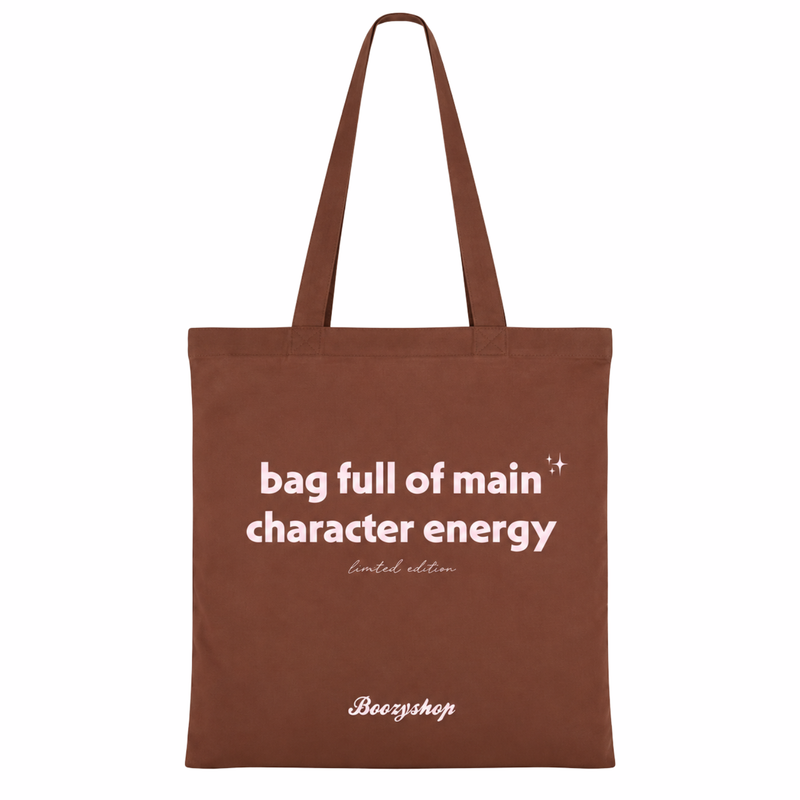 Boozyshop Tote Bag Brown Limited Edition 1