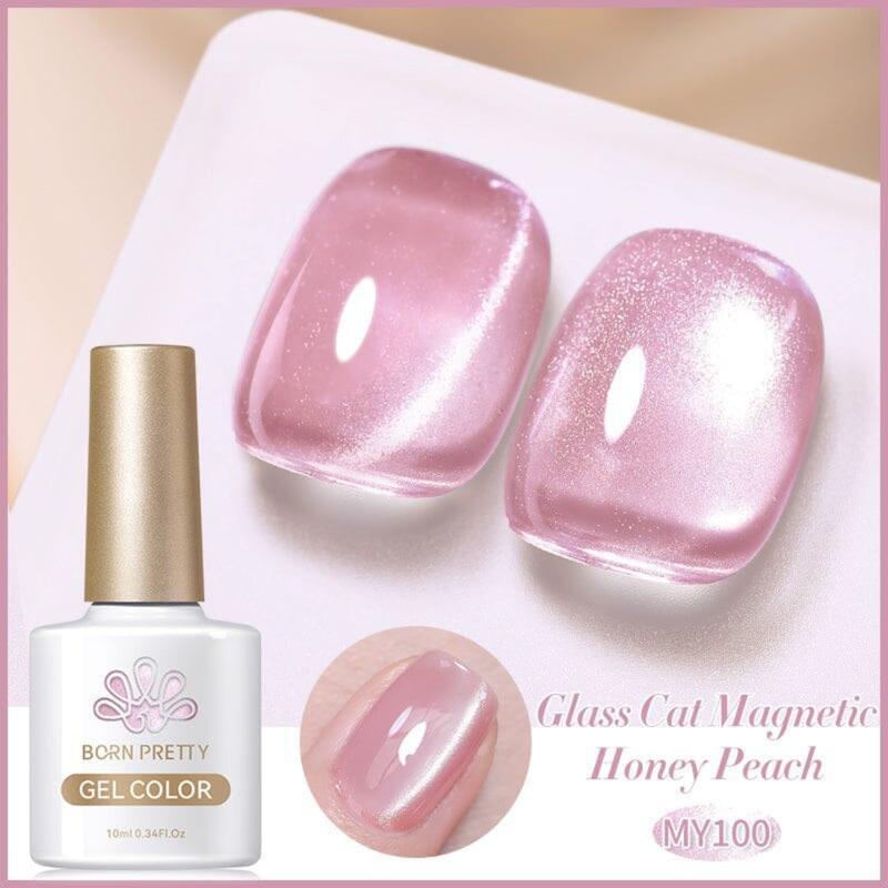 Born Pretty Glass Beads Cat Magnetic Gel MY100
