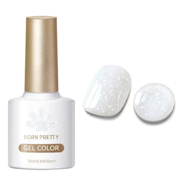 Born Pretty Jelly Nude Snow Glitter Gel JN90