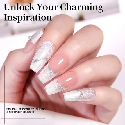 Born Pretty Pearl White Thread Gel