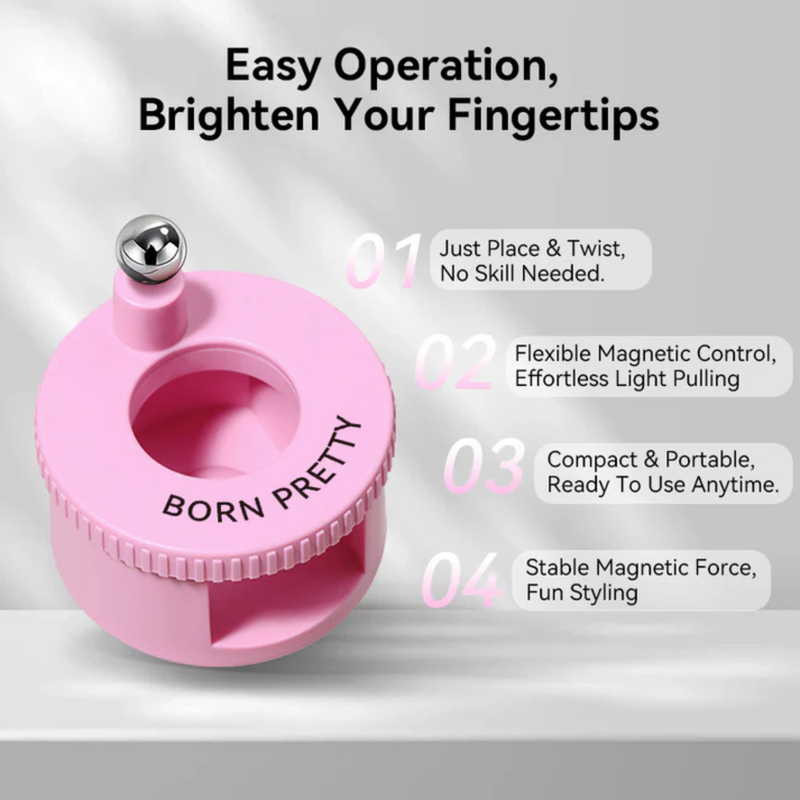 Born Pretty Pink Automatic Magnet Tool & Magnetic Bead