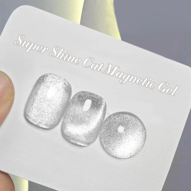 Born Pretty Super Shiny Sliver Crystal Cat Magnetic Gel MY111