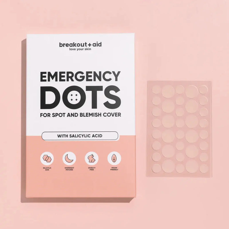 BreakoutAid Emergency Dots For Spots and Blemishes Salicylic Acid