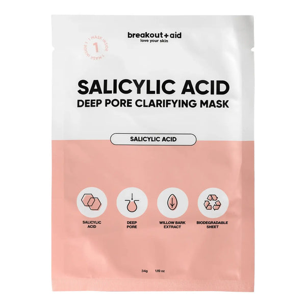 BreakoutAid Salicylic Acid Deep Pore Clarifying Mask