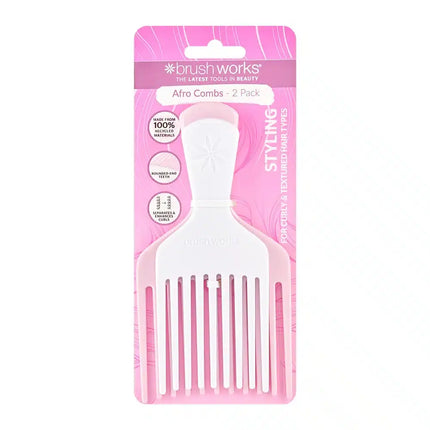 Brushworks Afro Combs Set
