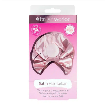 Brushworks Satin Hair Turban